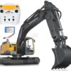 Excavadora Volvo EC160E Metal 1:16 con pulpo de carga y martillo de demolición 14 Excavadora Volvo EC160E Metal 1:16 con pulpo de carga y martillo de demolición