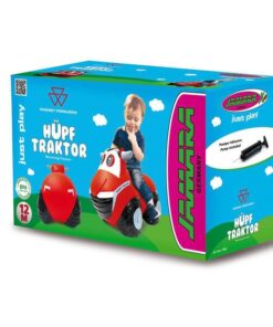"Bola loca" tractor hinchable Massey Fergusoncon bomba