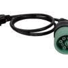 Cable de diagnóstico Deutsch 9 polos, tipo 2, verde