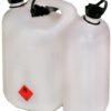 Bidón doble blanco 5,5 y 3 l