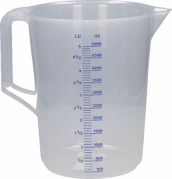 Jarra de medición 5,0 L PP
