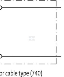 Valve connector cable set
