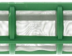 Filtro de malla 100, verde, con juntas tóricas