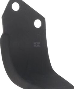 Cuchilla rotavator 185x135x90 mm, 8 mm de grosor, válida para Kuhn
