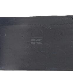Cuchilla rotavator 130x130x70 mm, 6 mm de grosor, válida para Kuhn
