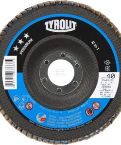 DISCO ABRASIVO LAMINADO 125 MM K40