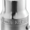 Vaso de 19 mm, 12 puntas dodecagonal, cuadradillo de 3/4"