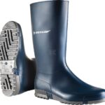 Botas goma, negro, talla UK: 6,5 (EU:40,5), Sport Retail, Dunlop