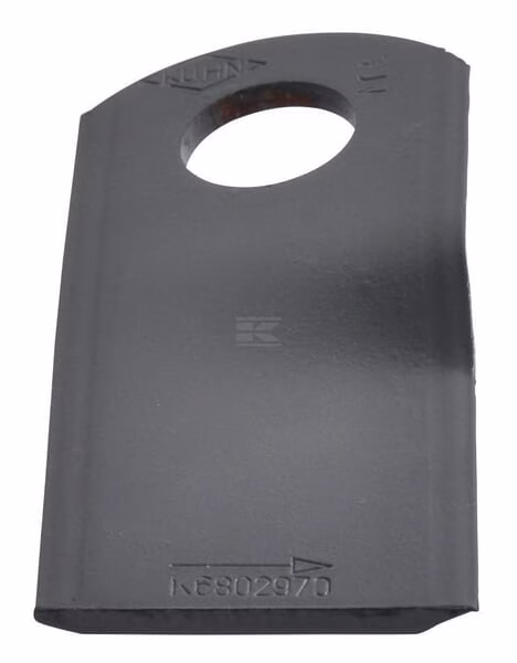 Cuchilla izda. de segadora 105 x 47 x 4 mm orificio Ø 20,50 mm adecuada para Kuhn (paquete de 25 unidades) 1 Cuchilla izda. de segadora 105 x 47 x 4 mm orificio Ø 20,50 mm adecuada para Kuhn (paquete de 25 unidades)