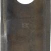 Cuchilla izda. de segadora 105 x 47 x 4 mm orificio Ø 20,50 mm adecuada para Kuhn