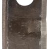 Cuchilla dcha. de segadora 105 x 47 x 4 mm orificio Ø 20,50 mm adecuada para Kuhn 14 Cuchilla dcha. de segadora 105 x 47 x 4 mm orificio Ø 20,50 mm adecuada para Kuhn