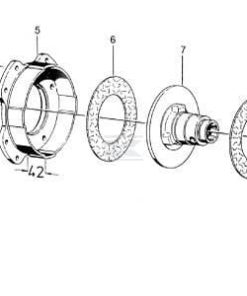 Puente 1.3/8", 70 x 25 x 20