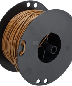 Cable eléctrico 1 x 0,75 mm², marrón