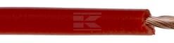 Cable eléctrico 1 x 1,5 mm² rojo