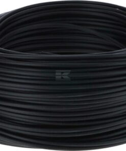 Cable eléctrico 1 x 1,5 mm² negro
