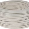 Cable eléctrico 1 x 1,5 mm² blanco 10 Cable eléctrico 1 x 1,5 mm² blanco