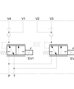 Válv. reductora pres. 2X 12 CC