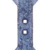 Punta de cultivador 440 x 135 x 19 mm reversible, curvada, 2 orificios