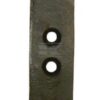 Punta de cultivador 440 x 135 x 17 mm reversible, curvada, 2 orificios