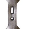 Punta cultivador 450x135x19 mm, reversible, curva, 2 orificios 4 Punta cultivador 450x135x19 mm, reversible, curva, 2 orificios