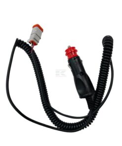 Cable de resorte 3 m DT + encendedor (máx. 25 W)