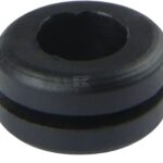 Prensaestopas para cable, 5,7 x 7,8 x 1 mm 2 lados abiertos