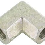 Racor acodado 2x hembra 1/4 BSP