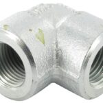 Racor acodado 2x hembra 1/2 BSP