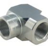 Racor acodado 2x hembra 1" BSP