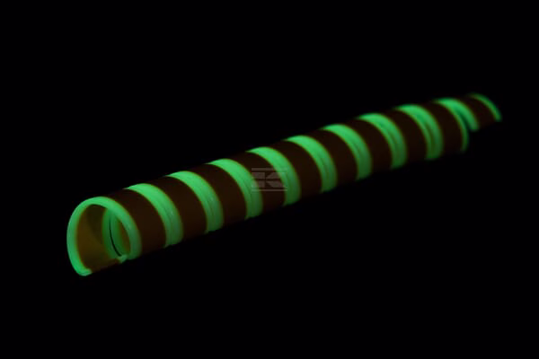 Protector de manguera espiral 32 (27-36 mm) / 25 m, amarillo con bordes fluorescentes 2 Protector de manguera espiral 32 (27-36 mm) / 25 m, amarillo con bordes fluorescentes