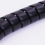 Muelle de plástico negro 65-75