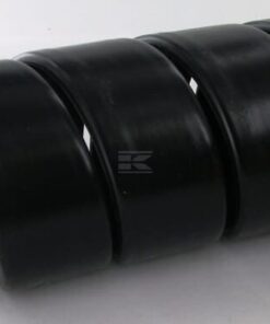 Muelle de protección de PVC 80-90 negro