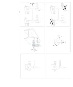 Abrazadera de perfil Flamco M8 - M10 7 Abrazadera de perfil Flamco M8 - M10