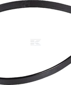 Sujetacables negro 12,6x500