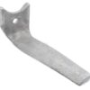 Diente de rotavator lado izdo. longitud: 318 mm, válido para Kuhn, Kramp