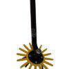 Elemento escardador de dedo 370 Medio derecho amarillo