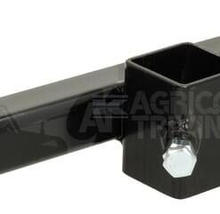 Crossbar, black L=440mm