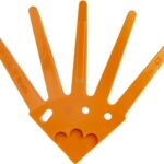 Disco desbrozador de dedos 1/4 parte, MINi-MAXI 540 mm naranja, suave