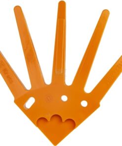 Disco desbrozador de dedos 1/4 parte, MINi-MAXI 540 mm naranja, suave