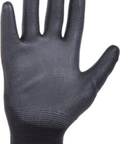 Guantes de trabajo 1.001 talla 10/XL, paquete de 3, negro, Protect by Kramp