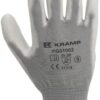 Guantes Kramp 1.001, gris, talla L (paquete de 12 pares)