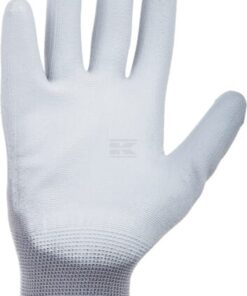 Guantes de trabajo 1.001 talla 10/XL, paquete de 3, gris, Protect by Kramp