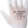 Guantes de trabajo, blanco, talla XL, paquete de 3 uds., Protect de Kramp 7 Guantes de trabajo, blanco, talla XL, paquete de 3 uds., Protect de Kramp