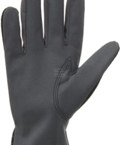 Guantes de trabajo, negro-gris, microfibra/polyester, talla S, Protect de Kramp