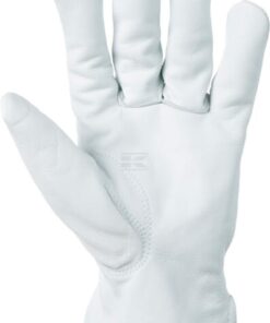 Guantes de trabajo, blanco, cuero, talla 3XL, Protect de Kramp