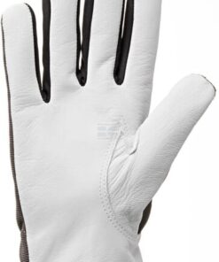 Guantes de trabajo gris-blanco, cuero/Spandex/polyester, talla 3XL, Protect de Kramp