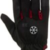 Guantes de trabajo, negro-rojo, poliuretano/Spandex, talla L, Protect de Kramp