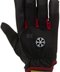 Guantes de trabajo, negro-rojo, poliuretano/Spandex, talla 3XL, Protect de Kramp