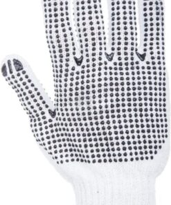 Guantes de trabajo, blanco, talla XL, Protect de Kramp, (paquete de 2 pares)