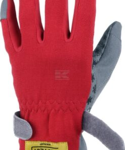 Guantes microfibra/Spandex, rojo-gris, talla M, Protect Gardening de Kramp